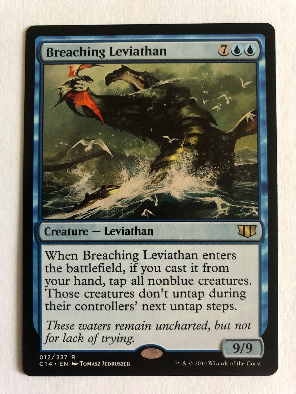 Magic The Gathering Sammelbilder & Trading cards: MTG - Breaching Leviathan – Gebraucht aus Basel von Melchior5