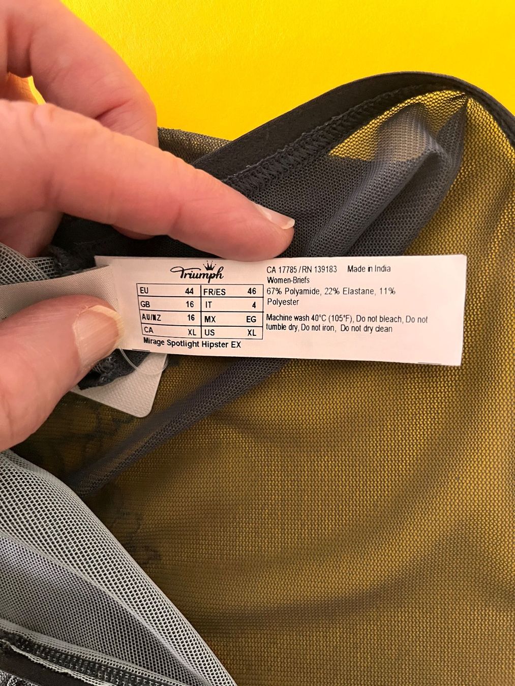 Triumph Sonstige Unterwäsche: TRIUMPH, Hipster Mirage Spotlight, Grösse 44, Farbe Grau – Neu und originalverpackt aus Rudolfstetten von gst_g7xl 2