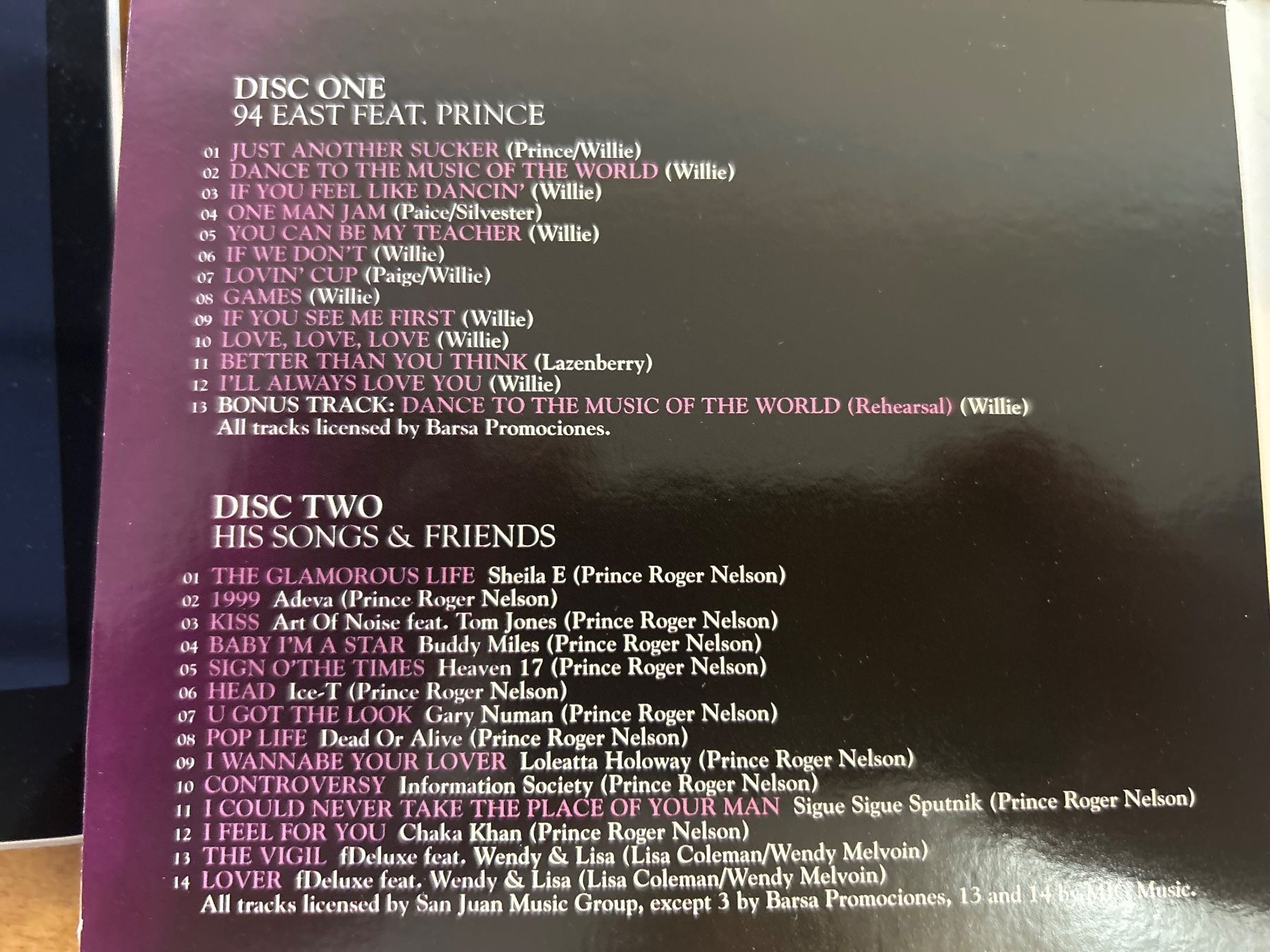 CD: Prince – Usato da Niederrohrdorf venduto da luxury100 2