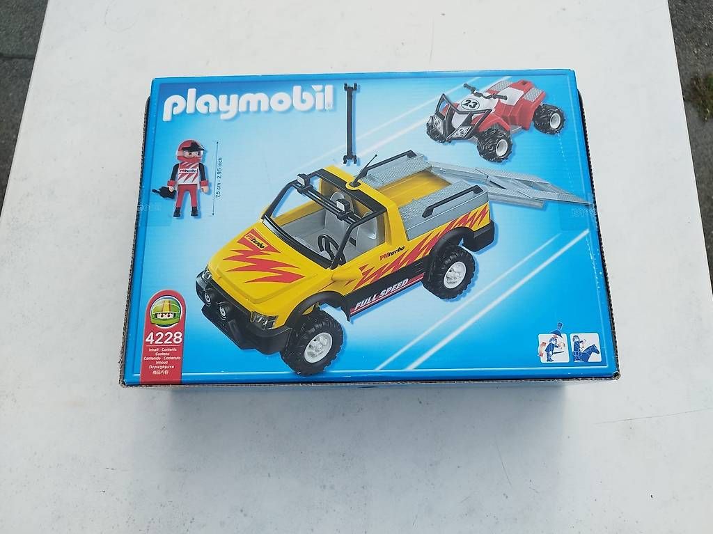 Playmobil Giocattoli: Playmobil - Pickup mit offroad Quad – Nuovo e nell'imballaggio originale da Eschlikon TG venduto da schwellbi 1