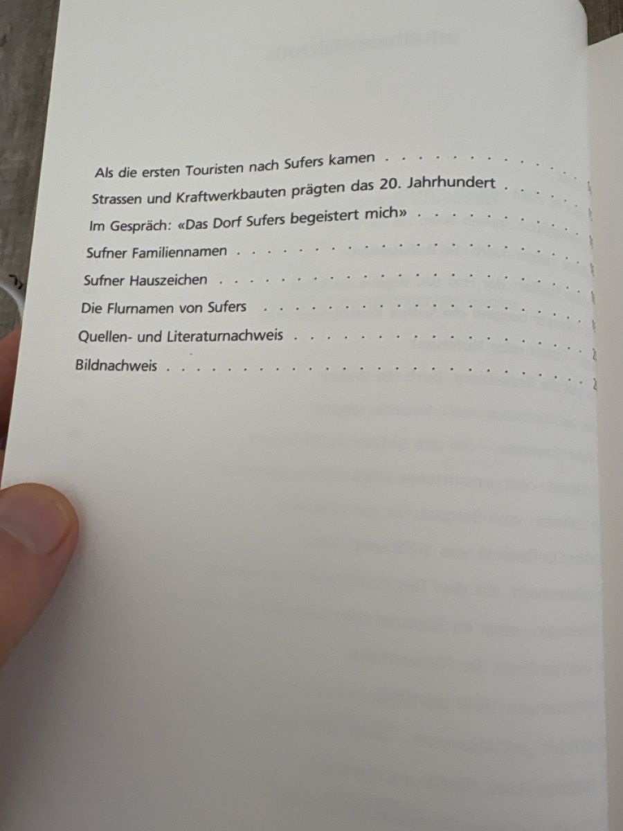Libri: SUFERS, DAS ÄLTESTE DORF IM RHEINWALD – Nuovo (secondo la descrizione) da Schaffhausen venduto da Reporter 3