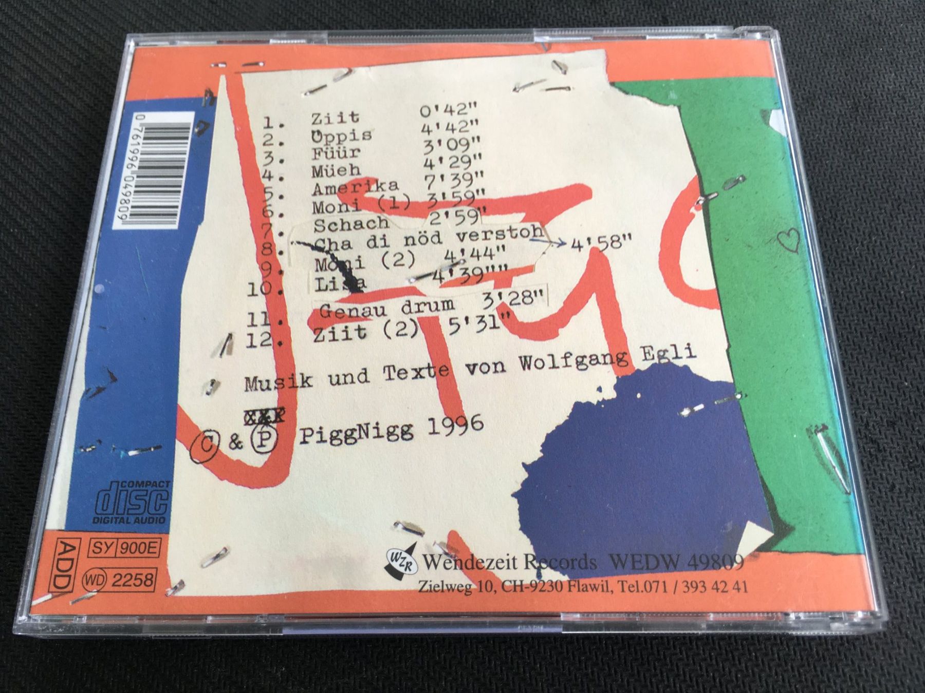 CD: Piggnigg - Amerika -CD- – Usato da St.Gallen venduto da MedienJoe 2