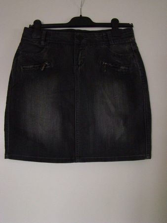 Street One, jupe jeans noire