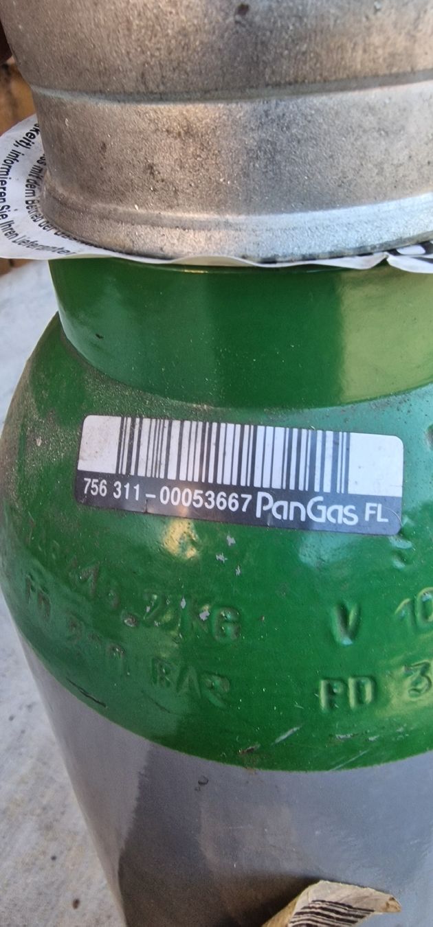 Oerlikon Saldatori: Gasflasche Argon 10L Leer – Usato da Emmenbrücke venduto da inf_l8yf 3
