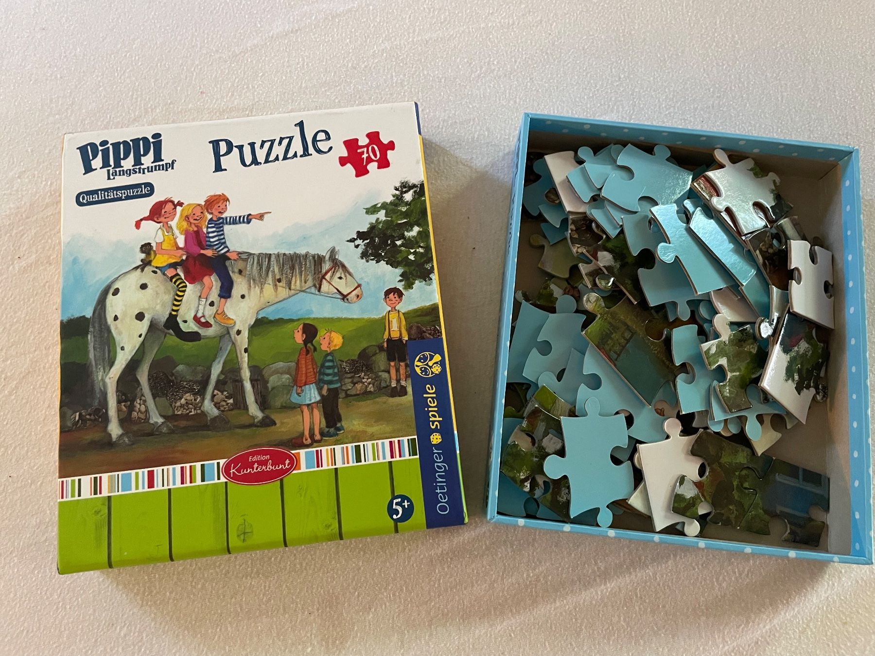 Puzzle: Pippi-Langstrumpf-Puzzle, 70 Teile – Usato da Cham venduto da 2eye 1