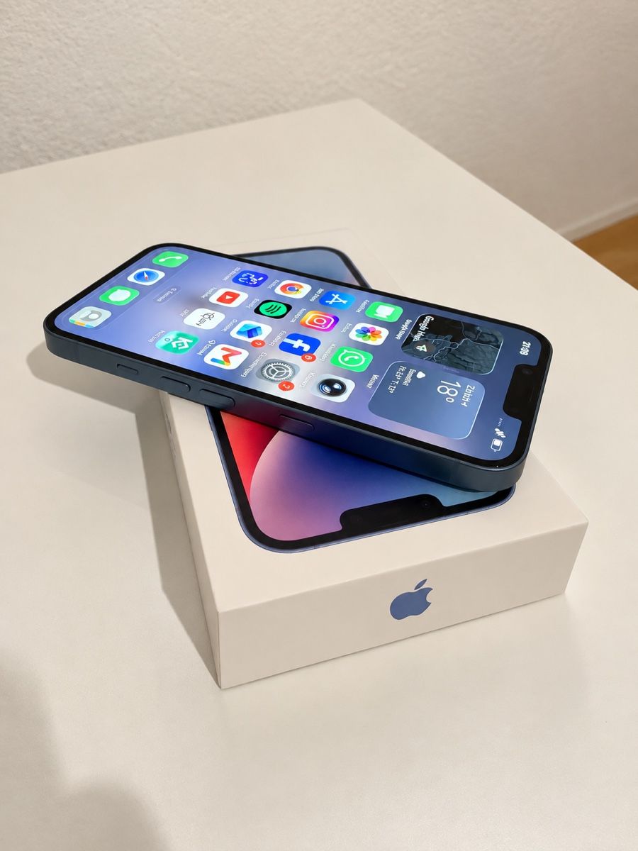 Apple Handys / Smartphones: Apple iPhone 14, 128GB - blau – Gebraucht aus Zürich von AS2992