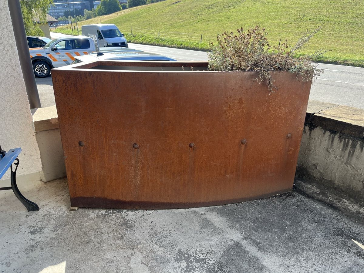 Blumentöpfe: Metall Hochbeet – Gebraucht aus Detligen von sonjzi