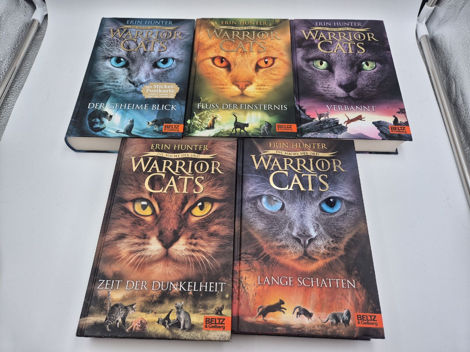 Bücher: Warrior Cats Buchreihe 3, Band 1-5 – Gebraucht aus Ettiswil von beekeper13 2