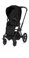 cybex poussette priam + siège auto cloud + chancelière