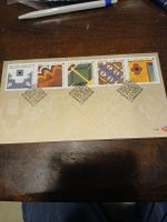 Afrique du Sud: Série de timbres Giyani 1999 sur pli
