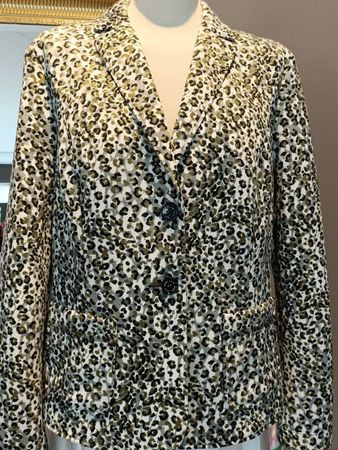 Marc Cain Blazer mit Animal Print, Grösse 42, Top Zustand