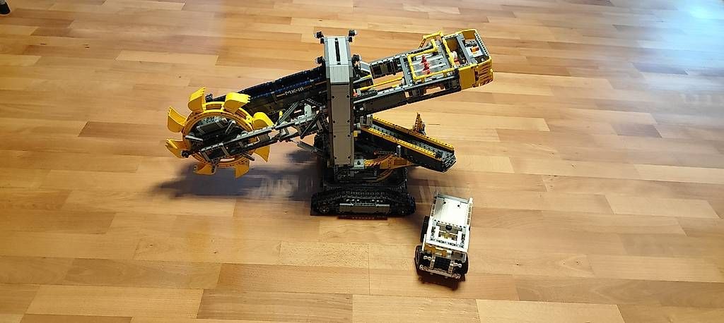 Lego Giocattoli: LEGO Technik 42055 Schaufelbagger – Usato da Böckten venduto da gau_fsj7 2