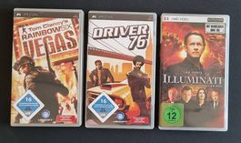 PSP Games und dazu ein Film für die PSP