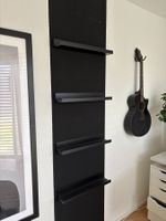 5x IKEA MOSSLANDA Bilderleiste schwarz – 55 × 12 cm