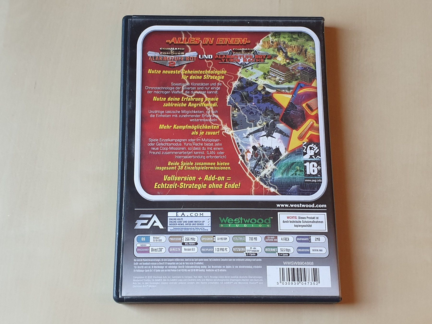 Giochi: Command & Conquer Alarmstufe Rot 2 und Yuris Rache – Difettoso da Stansstad venduto da collectorsshop 1