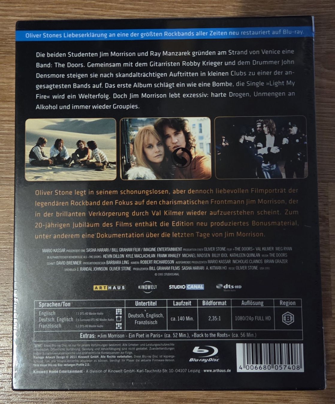 The Doors Blu Cinemathek [Bluray] (Neu und originalverpackt) in