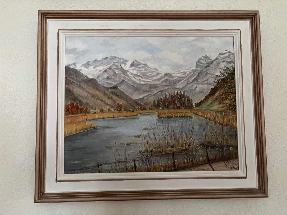 Dipinti: Gemälde Lenkersee – Usato da Kandergrund venduto da L.o.01