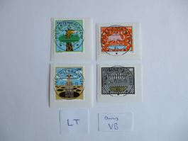 Voll Letzttagsstempel der Poststelle 8703 Erlenbach