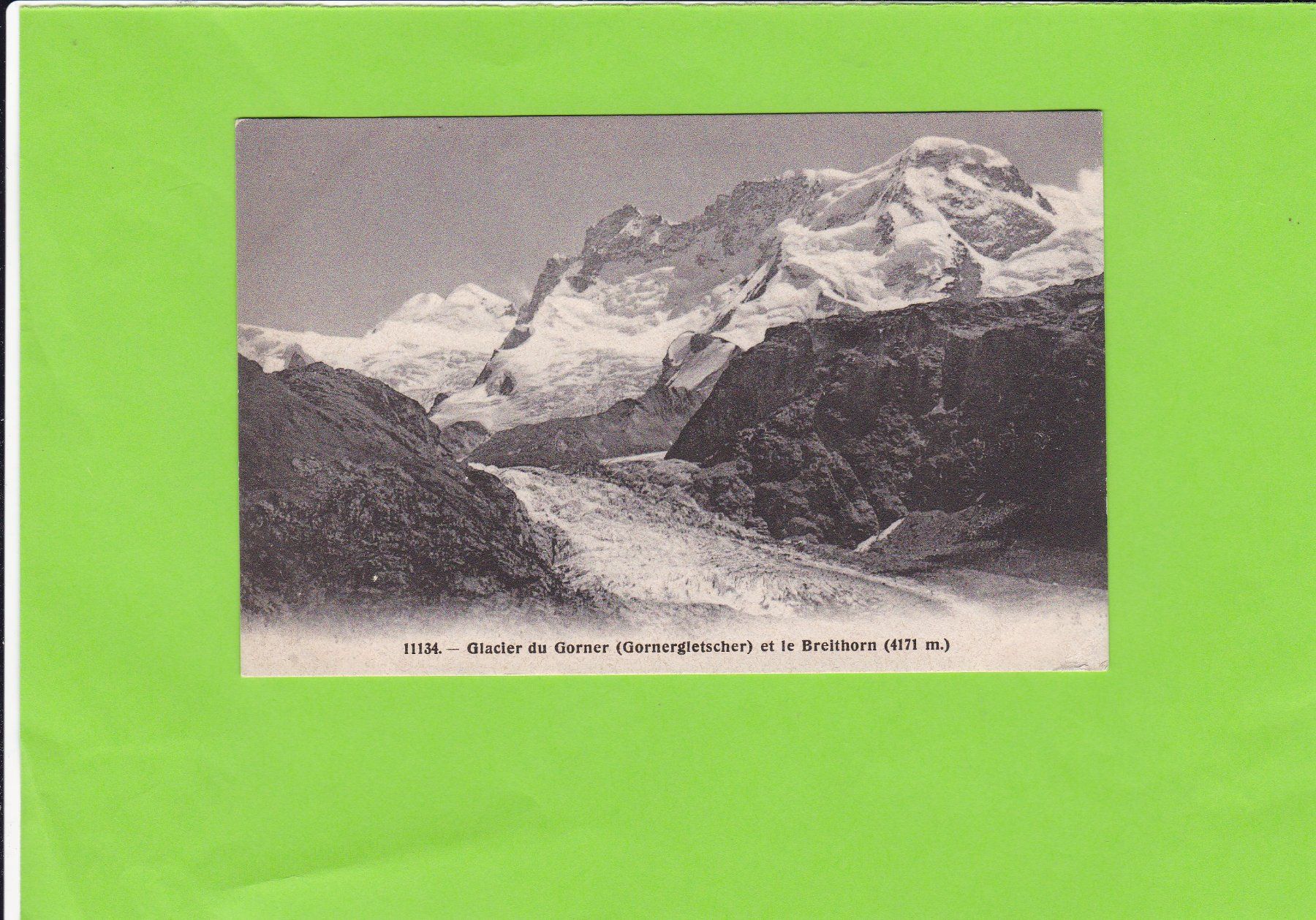 Cartes postales: Gornergletscher – D'occasion à St. Peterzell par neckertal