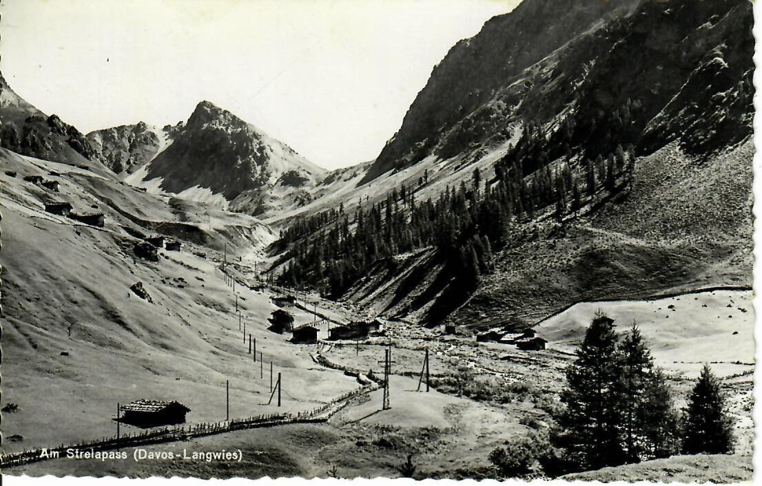 Cartoline postali: am Strelapass – Usato da Hochdorf venduto da Ziegel-16