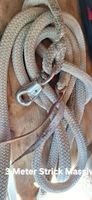 Pferdestrick geflochten mit Karabiner 3 Meter Länge Parelli