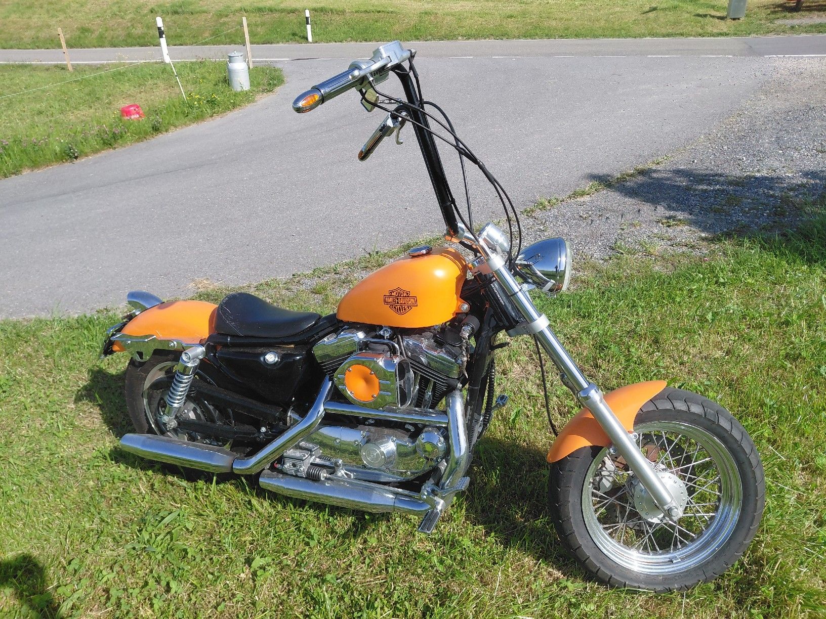 Harley-Davidson Chopper: Harley davidson XL 1200 neu ab Mfk – Usato da Heiden venduto da jan_2yvv 2