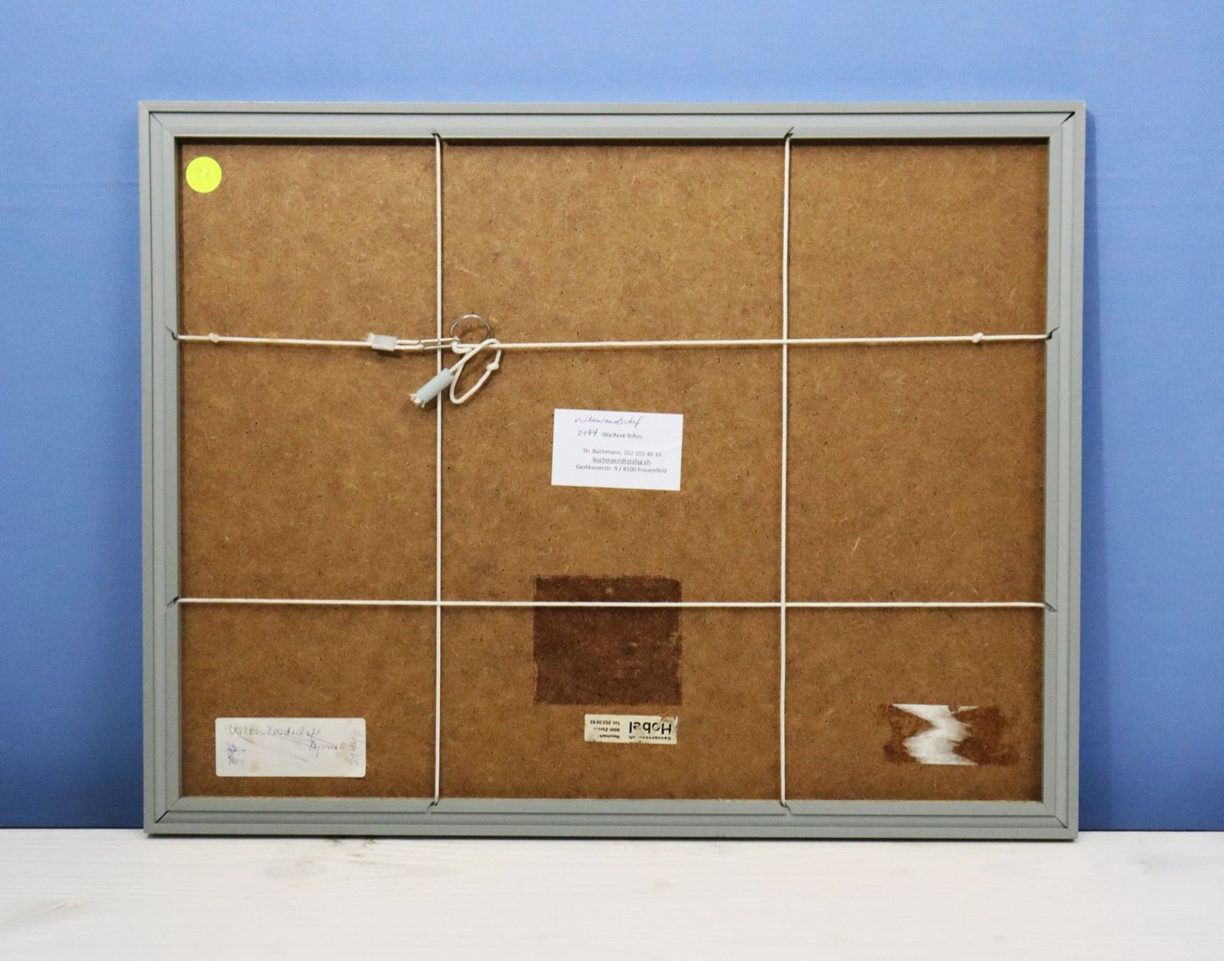 Gemälde: Monika Buchmann-Helbling 1925-2004, "Vulkanlandschaft" – Gebraucht aus Zug von Kunst-Fundgrube 4