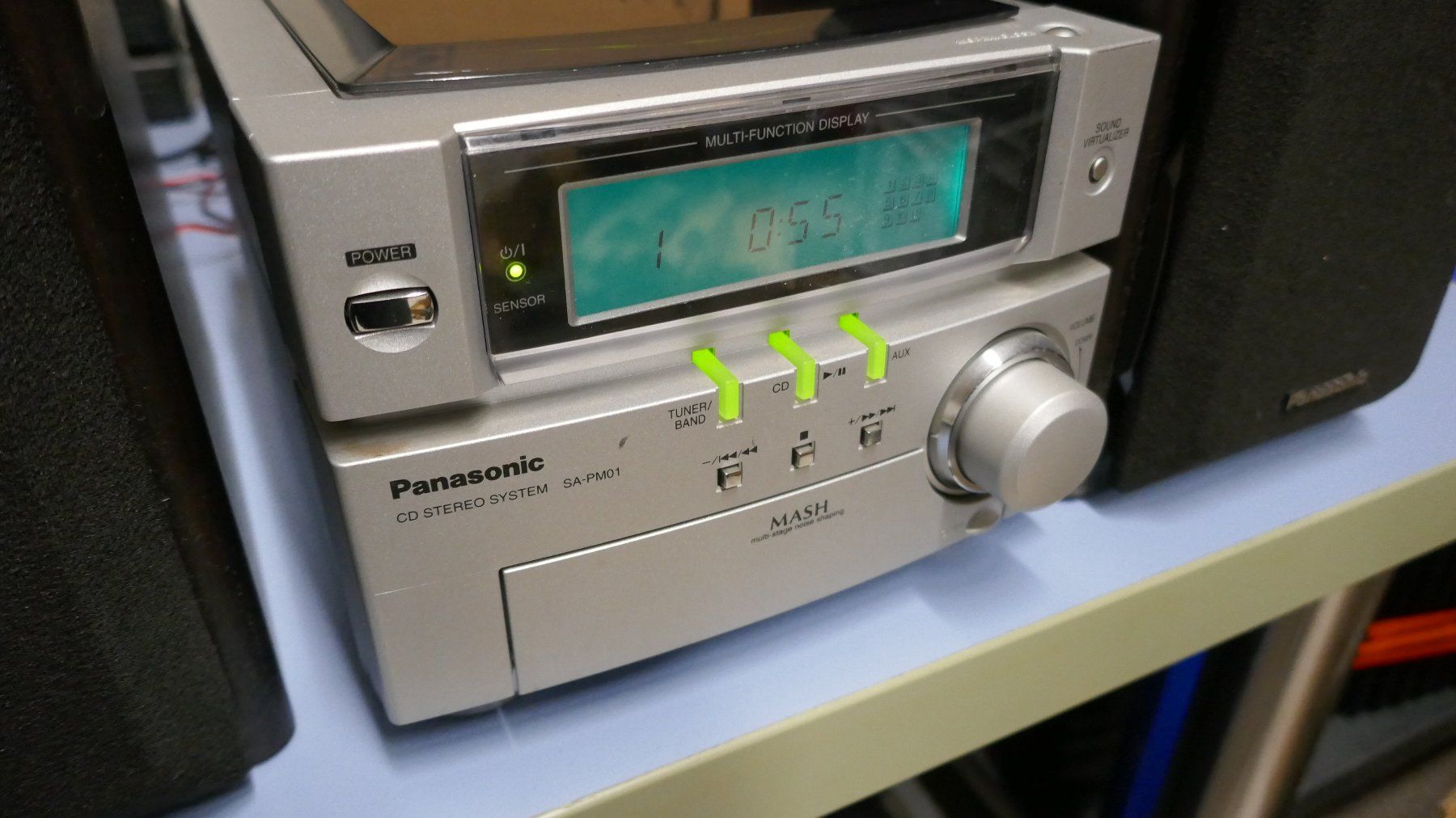 Panasonic Sistemi audio & multimediali: Panasonic SA-PM01 Stereoanlage – Usato da Wenslingen venduto da FairlightCMI 2