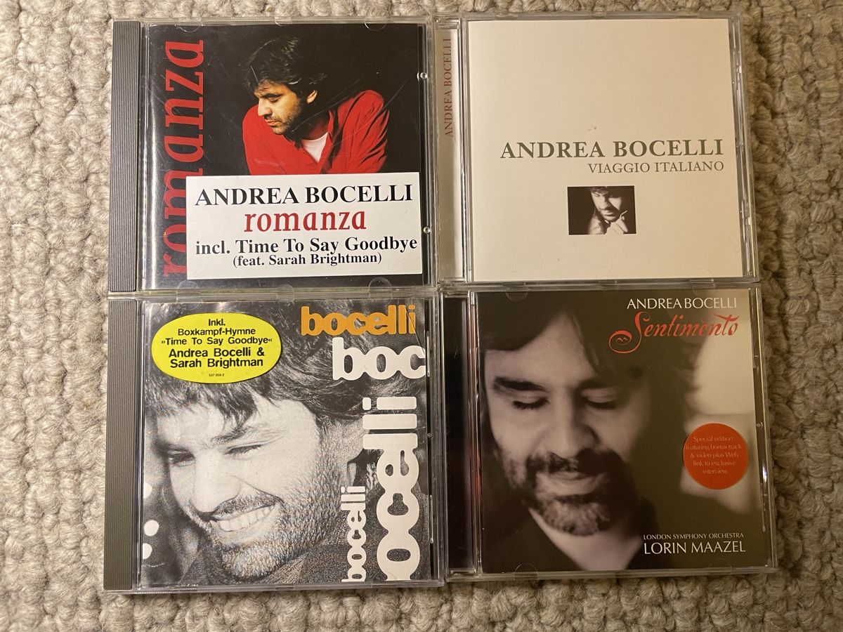 CD: 4x Andrea Bocelli – Usato da Reinach AG venduto da trigger7811
