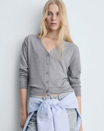 🤩MANGO NEUE KOLLEKTION CASHMERE STRICK-JACKE 20.- STATT40.-