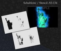 SALE => Step by Step AirbrSchab. Freiheitsstatue