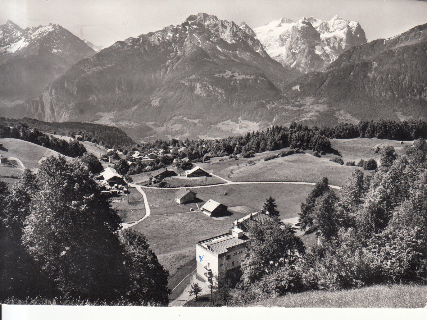 Cartoline postali: Goldern Gletscherblick 1969 – Usato da Bürglen TG venduto da StampGraf