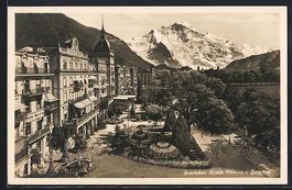Interlaken, Hotels Viktoria und Jungfrau