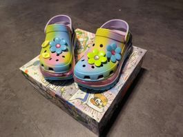 Crocs x Lazy Oaf Mega Crush Clog