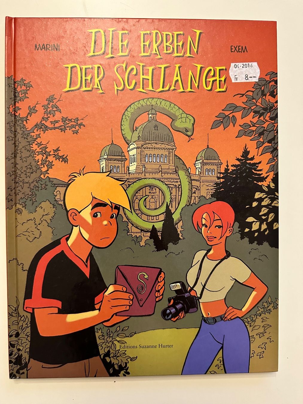 Fumetti: DIE ERBEN DER SCHLANGE - EDITIONS SUZANNE HURTER – Usato da Münsingen venduto da Ganjam