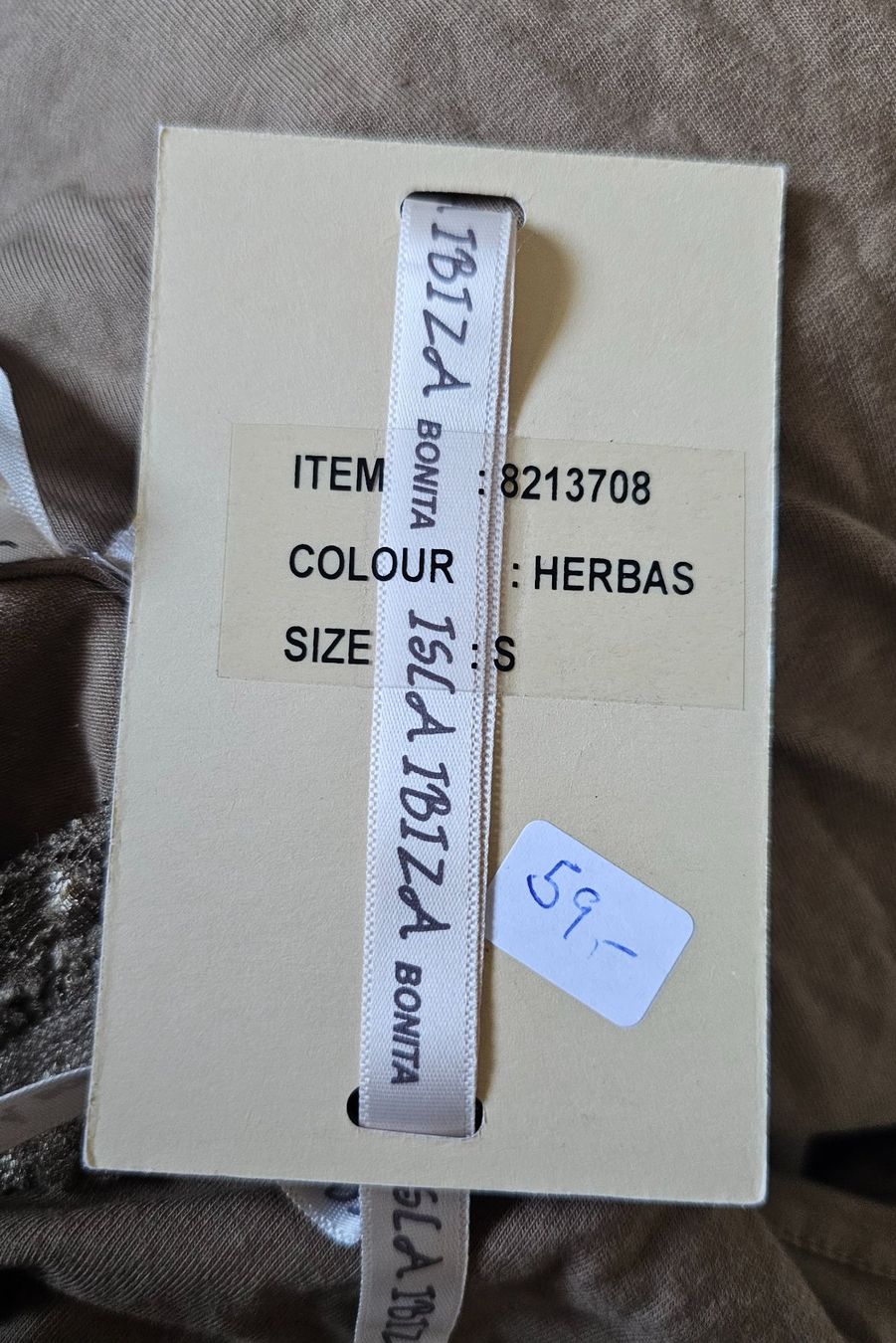Top: Neues Isla Ibiza Top, Grösse S – Nuovo e nell'imballaggio originale da Basel venduto da Allerlei-Basel 2