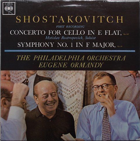 Schallplatten: Shostakovitch/Rostropovich/PO/Ormandy: Concerto For Cello LP – Neu (gemäss Beschreibung) aus Steinhausen von Vilivinili
