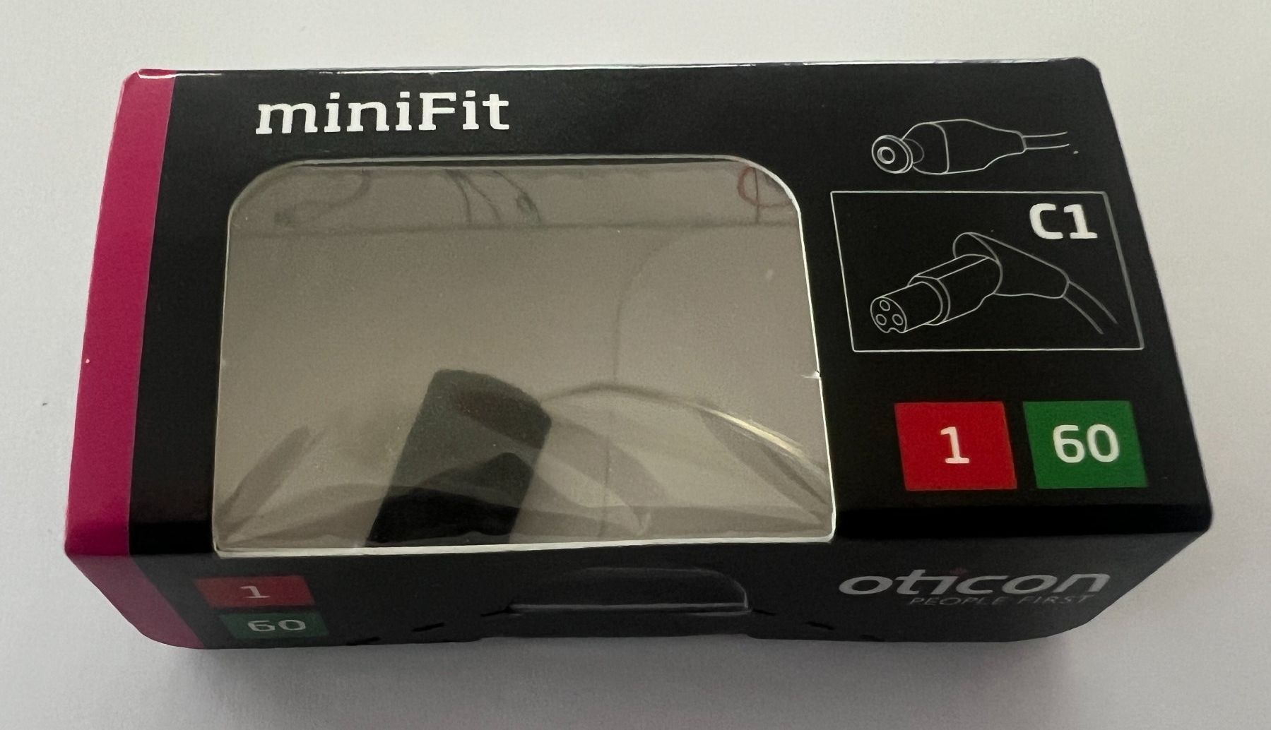 Oticon Attrezzature mediche: Oticon miniFit Receiver - C1 - 1R - 60 – Nuovo e nell'imballaggio originale da Affoltern am Albis venduto da Rabbi002