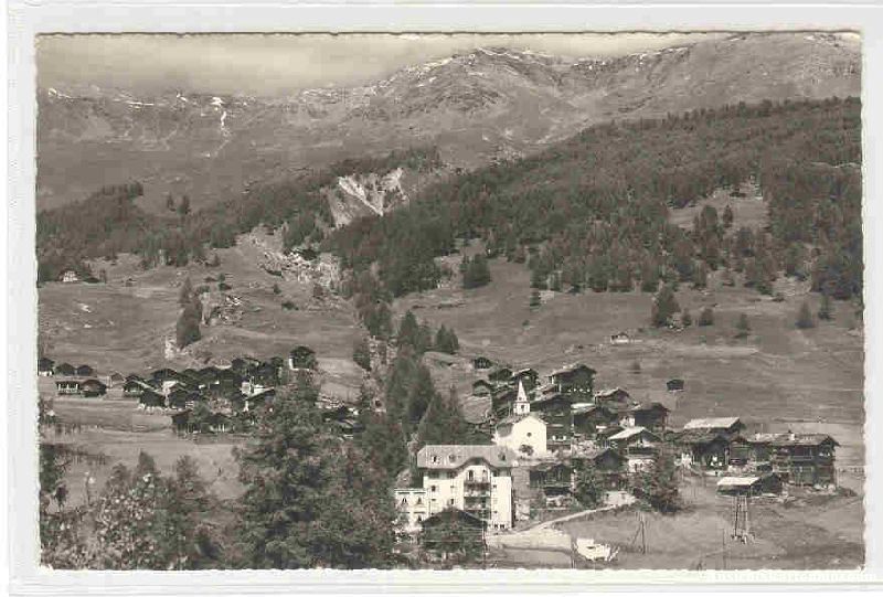 Ansichtskarten: La Sage + 1958 – Gebraucht aus Emmenbrücke von teestube