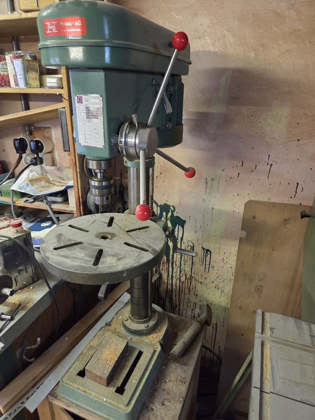 Perceuses: Bohrmaschine GENERAL SCM-100A – D'occasion à Arbon par Mamamia13 1