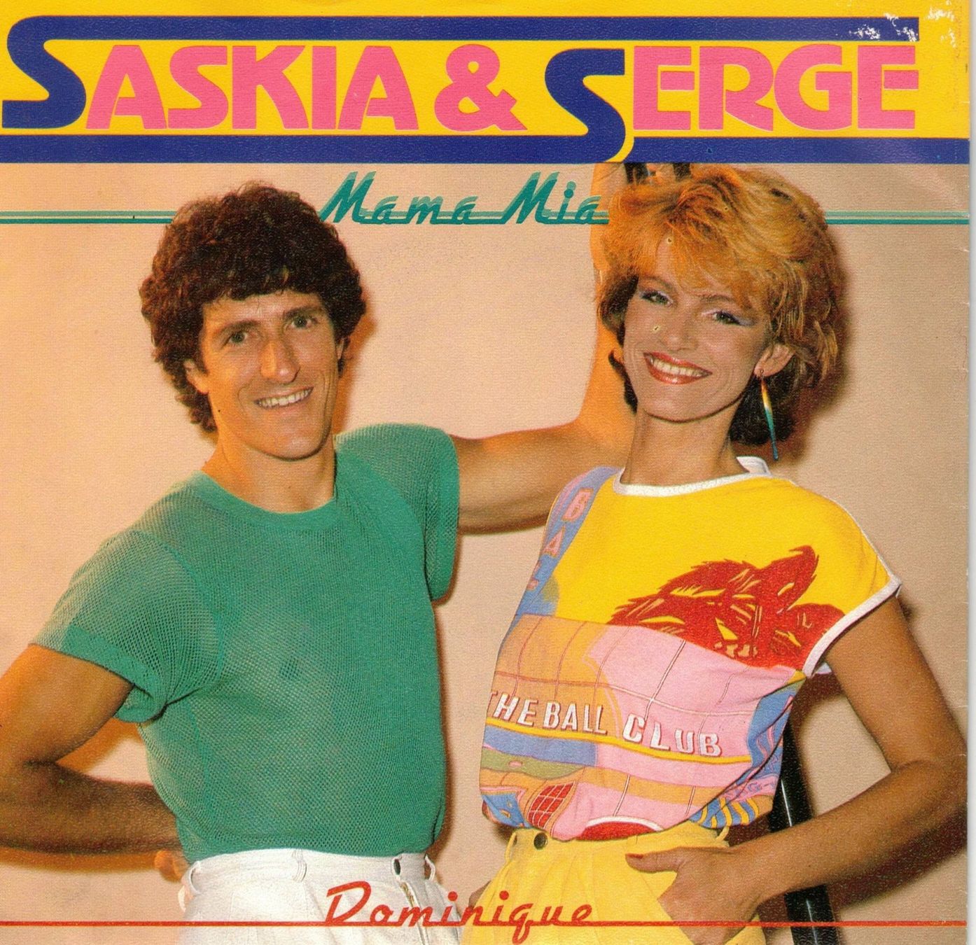 Schallplatten: Saskia & Serge  --  Mama Mia  Single7 – Gebraucht aus Rheinau von asteng