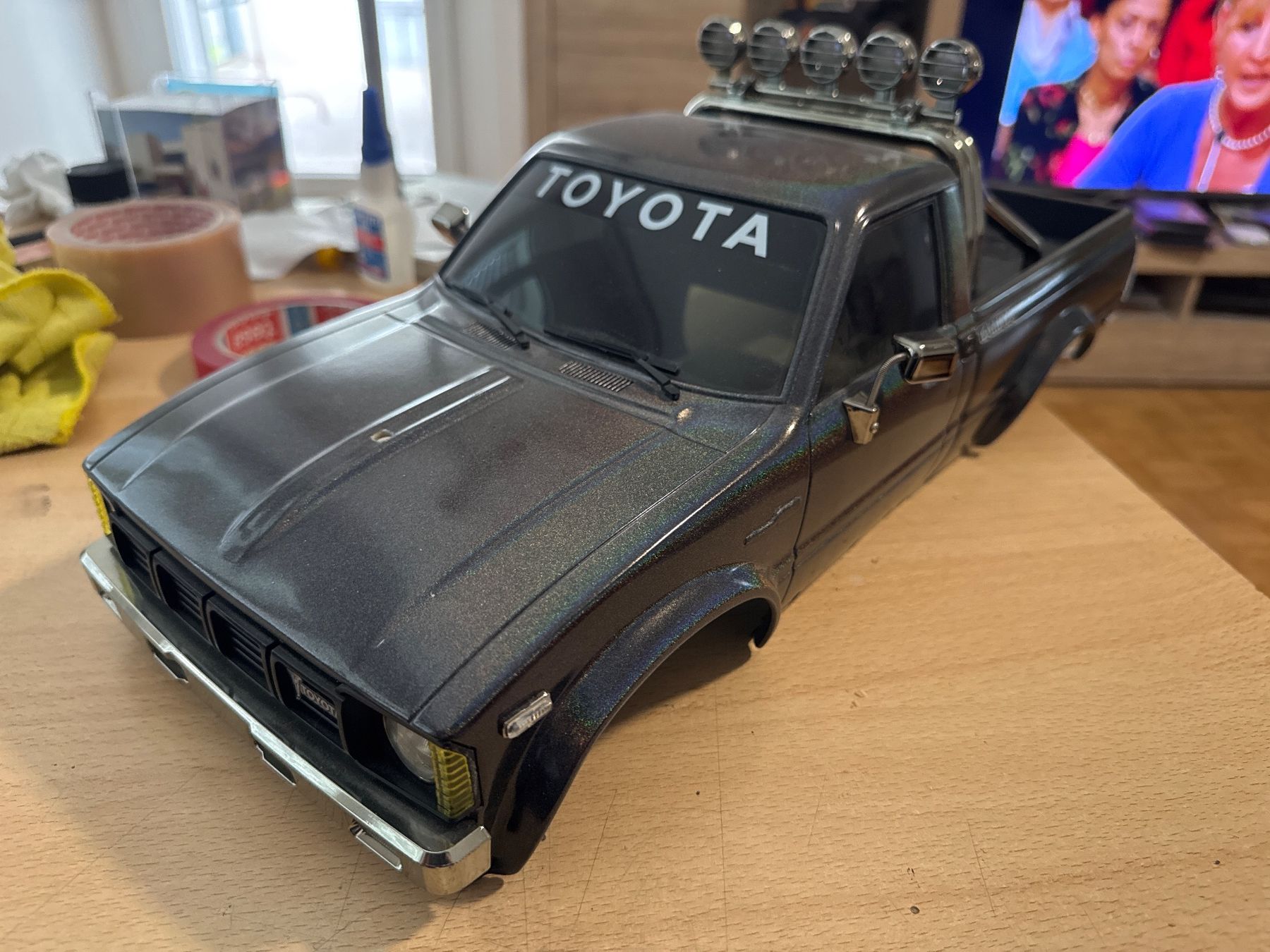Tamiya Modellismo RC: Tamiya Toyota Body – Nuovo (secondo la descrizione) da Goldach venduto da Broncov8 1