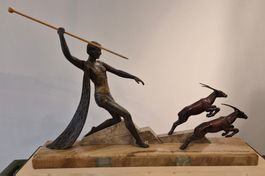 Art Déco Skulptur aus Frankreich