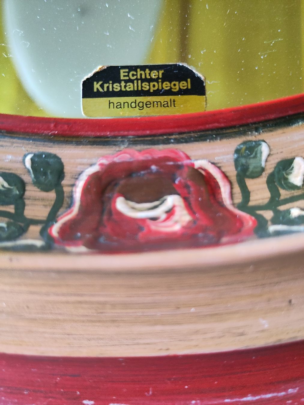Specchi: Kristallspiegel handgemalt – Usato da Lanzenhäusern venduto da Kula4 1