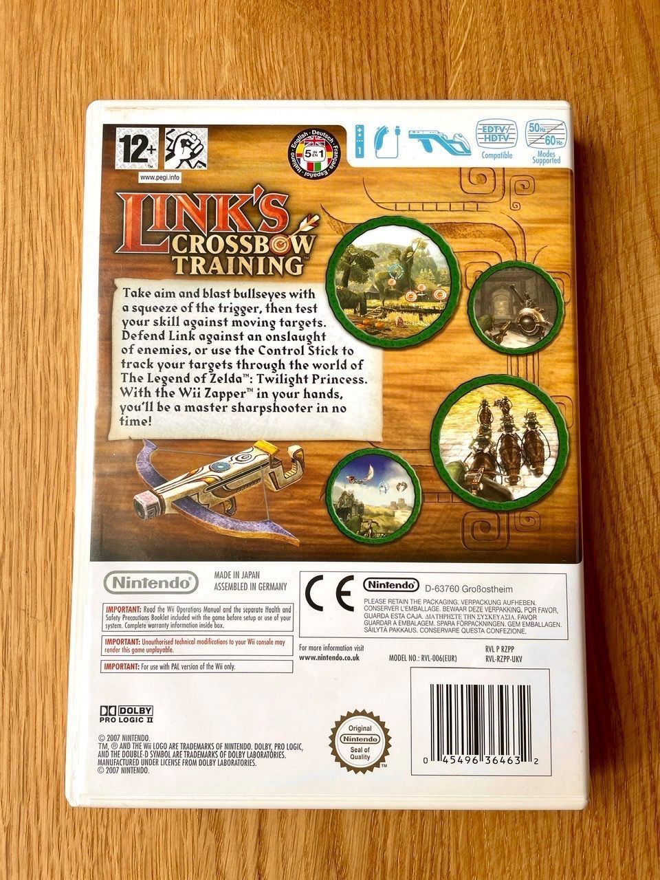 Nintendo Giochi: Link‘s Crossbow Training Wii – Usato da Basel venduto da ece2108 1