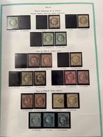 19 timbres oblitérés France 1871 selon photos