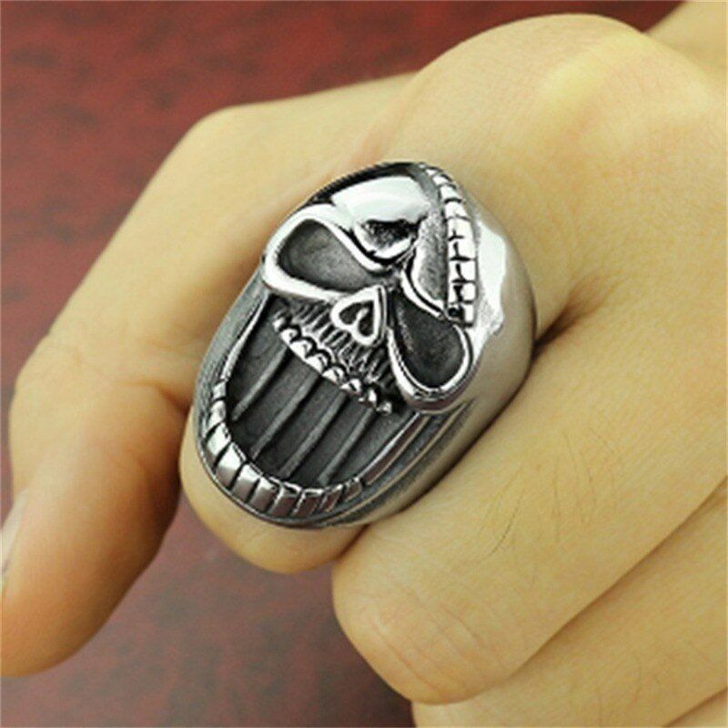 Anelli: Herren Ring Schädel Kopf – Nuovo e nell'imballaggio originale da Uerkheim venduto da Kaufoption 4