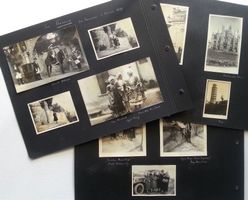 16 Fotos Italien Toskana + 1 AK Conte Albizzi, 1927