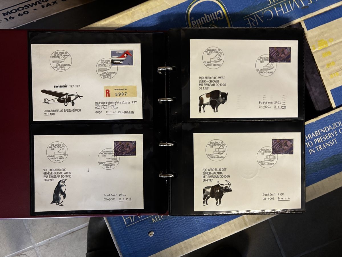 Album: Briefalbum Schweiz – Usato da Eschen venduto da prowler43 1