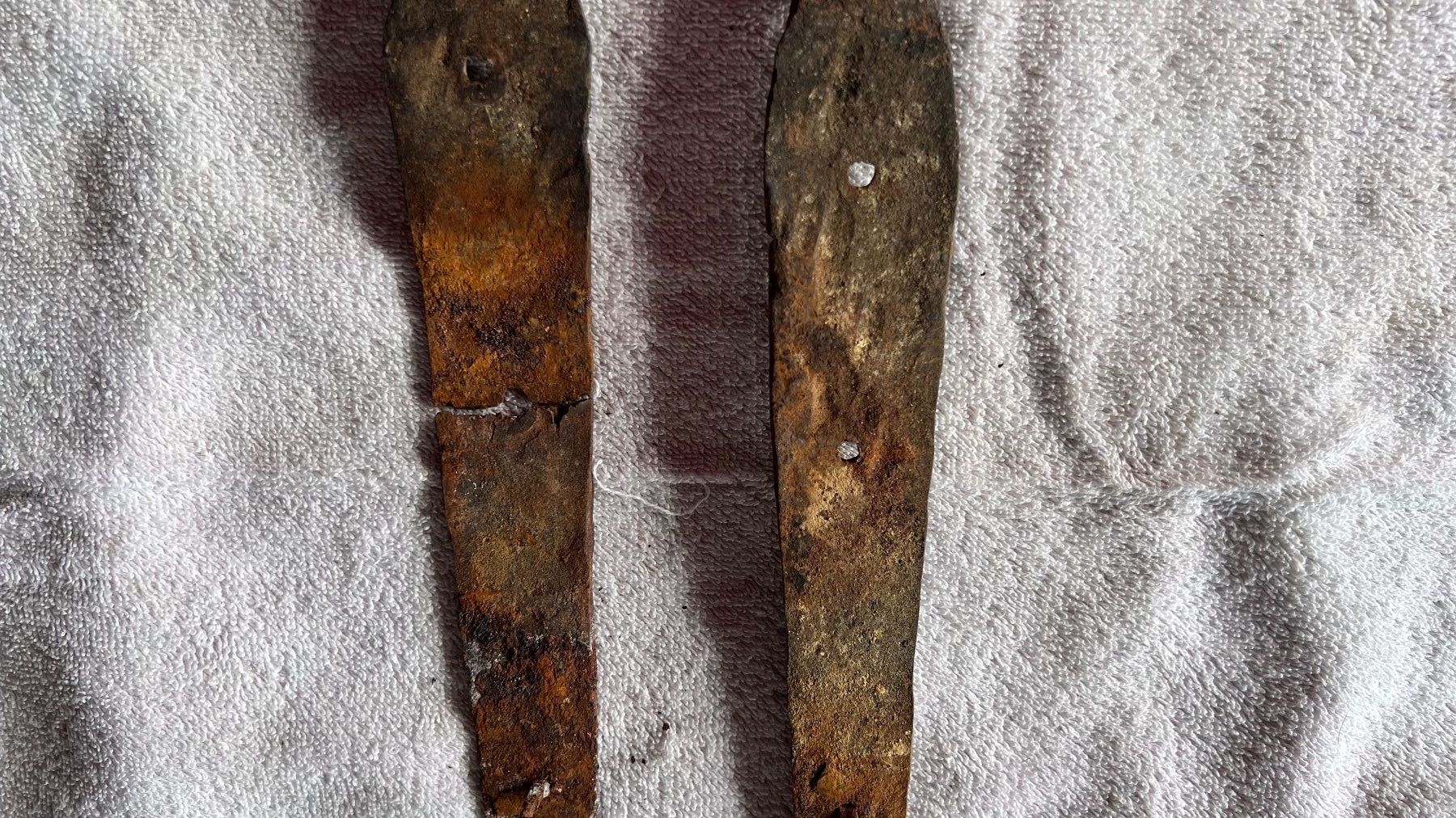 Ferramenta: Antike, dekorative Torbänder, restaurationsbedürftig. – Usato da Schübelbach venduto da Dolly990_2 5